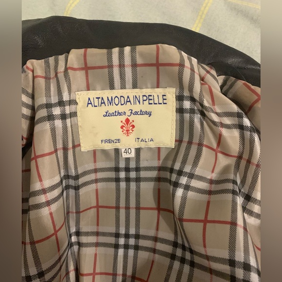 Real Leather - Leather Motor Jacket XS - Picture 4 of 6